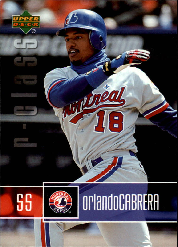 2004 Upper Deck r-class #85 Orlando Cabrera