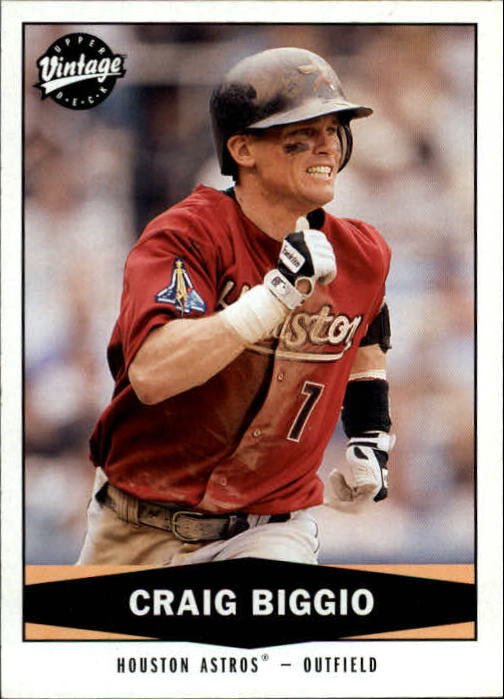 Craig Biggio cards (1990-2023) Astros - You Choose - Bild 237 von 312