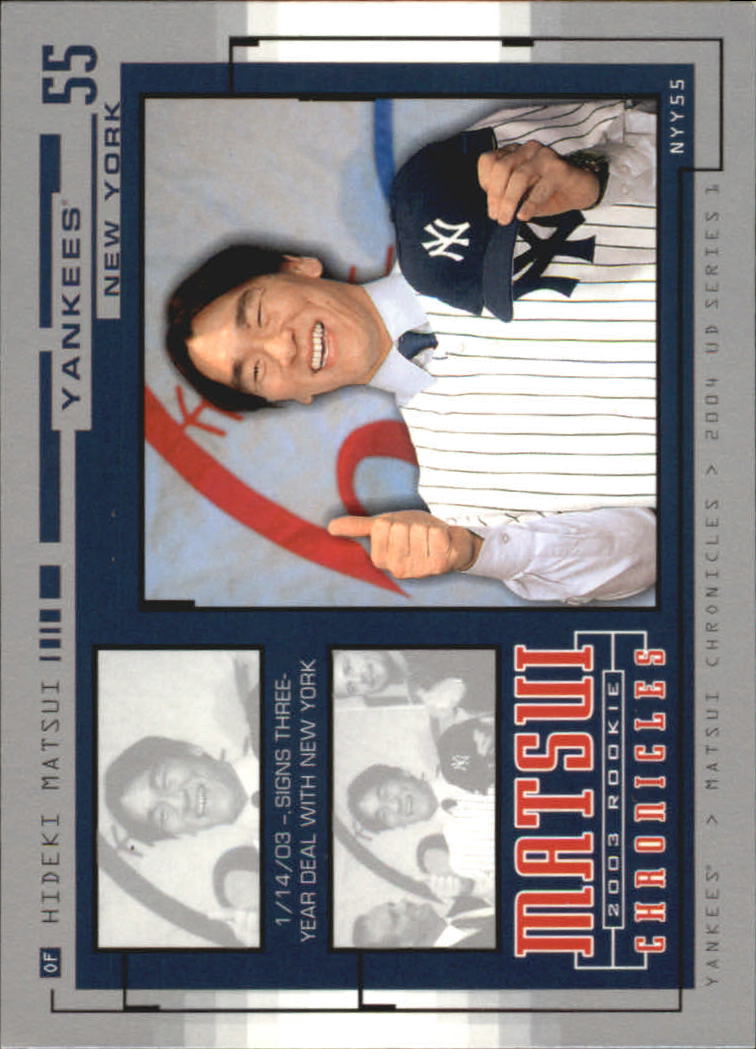 2004 Upper Deck Hideki Matsui #HM14 New York Yankees