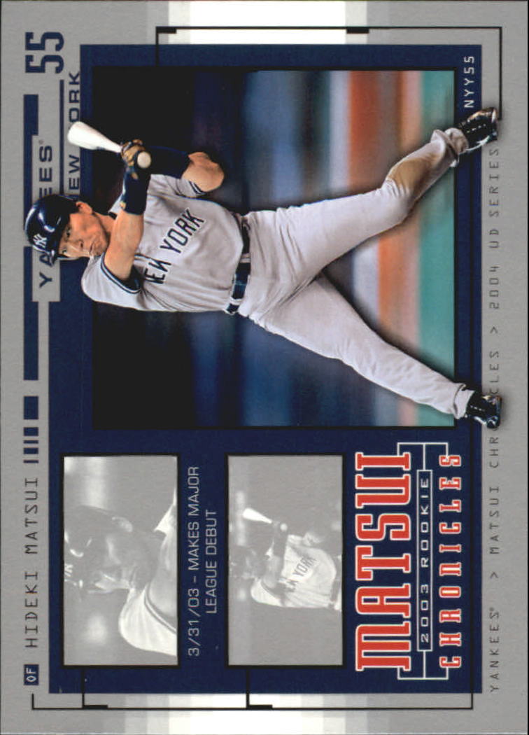 2003 Donruss Champions #301 Hideki Matsui RC - NM-MT - Burbank