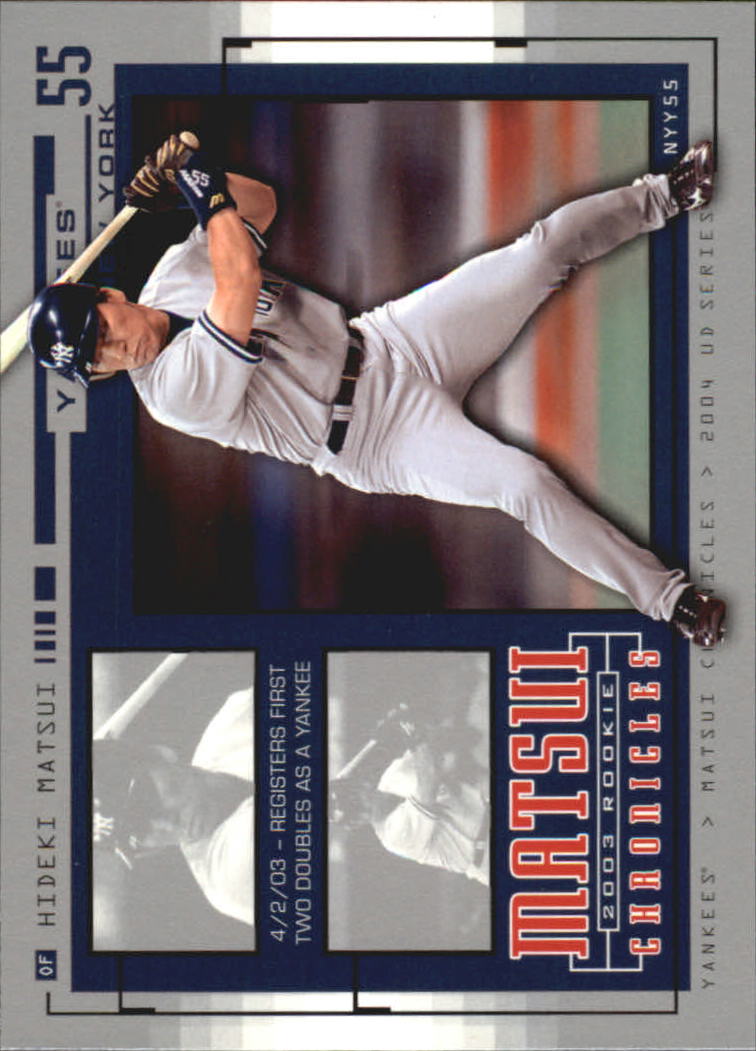 2004 Upper Deck Hideki Matsui Chronicles #HM 33 New York Yankees