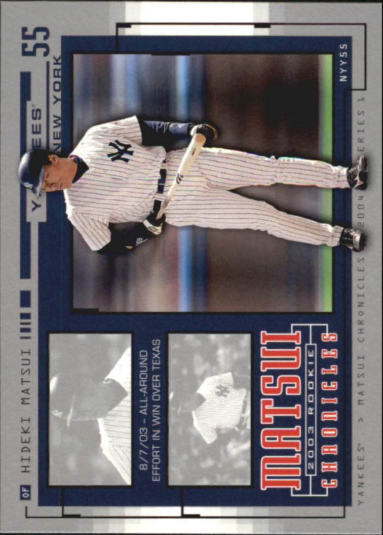  2004 Donruss Elite #47 Hideki Matsui New York Yankees