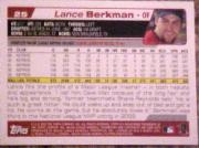 2004 Topps #25 Lance Berkman back image