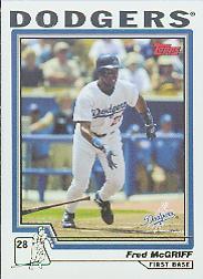 2004 Topps #28 Fred McGriff