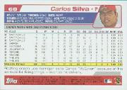 2004 Topps #68 Carlos Silva back image
