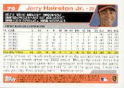 2004 Topps #79 Jerry Hairston Jr. back image