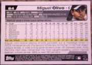 2004 Topps #84 Miguel Olivo back image