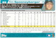 2004 Topps #89 Tim Spooneybarger back image