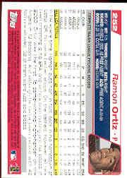 2004 Topps Baseball Card Pick (Base) 1-272 - Picture 432 of 474