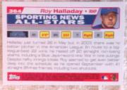 2004 Topps #364 Roy Halladay AS back image