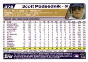 2004 Topps #378 Scott Podsednik back image