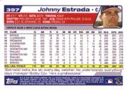 2004 Topps #397 Johnny Estrada back image