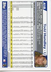 2004 Topps Baseball Card Pick (Base) 273-541 - Picture 254 of 486