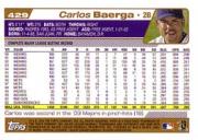 2004 Topps #429 Carlos Baerga back image