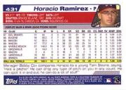 2004 Topps #431 Horacio Ramirez back image