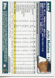 2004 Topps Baseball Card Pick (Base) 273-541 - Picture 318 of 486