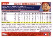 2004 Topps #454 Scott Williamson back image