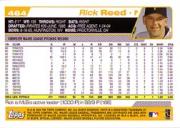2004 Topps #464 Rick Reed back image