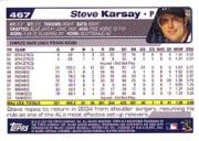 2004 Topps Baseball Card Pick (Base) 273-541 - Picture 354 of 486