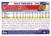 2004 Topps #527 Mark Teixeira back image