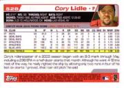 2004 Topps #528 Cory Lidle back image