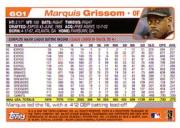 2004 Topps #601 Marquis Grissom back image