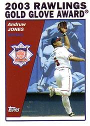 2004 Topps #711 Andruw Jones GG