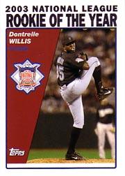 2004 Topps #718 Dontrelle Willis ROY