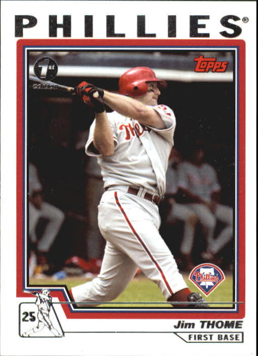 2004 Topps 1st Edition #1 Jim Thome