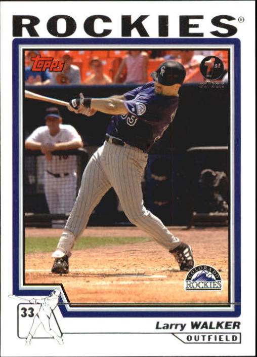 2004 Topps 1st Edition #512 Larry Walker
