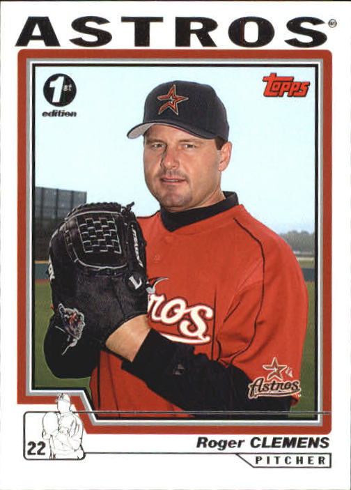 2004 Topps 1st Edition #518 Roger Clemens