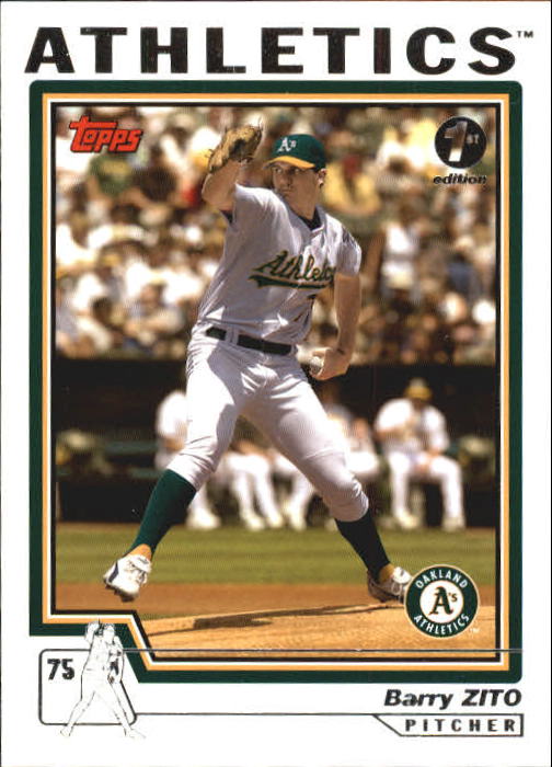 2004 Topps 1st Edition #550 Barry Zito