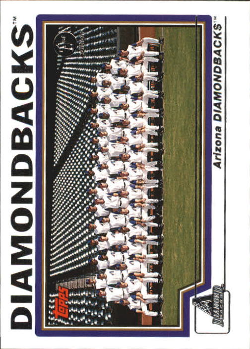 2004 Topps 1st Edition #639 Arizona Diamondbacks TC
