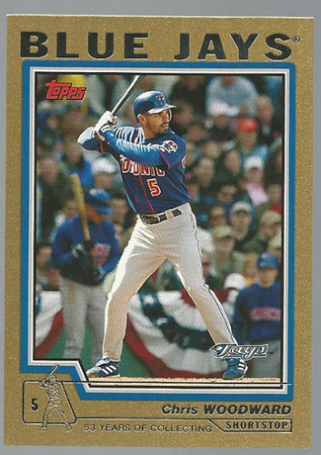 2004 Topps Gold #394 Chris Woodward