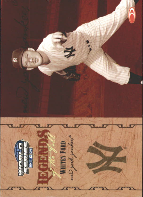 2004 Donruss World Series Baseball "Fans of the Game/Legends Fall" Insert Cards - Photo 10/13