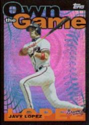 2004 Topps Own the Game #22 Javy Lopez