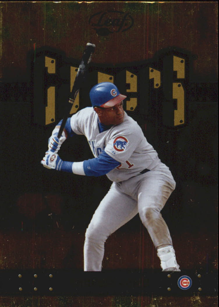 2004 Leaf Baseball "Gamers" Insert Cards - Picture 14 of 15