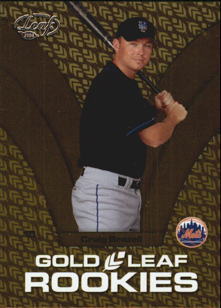 2004 Leaf Gold Rookies #6 Craig Brazell