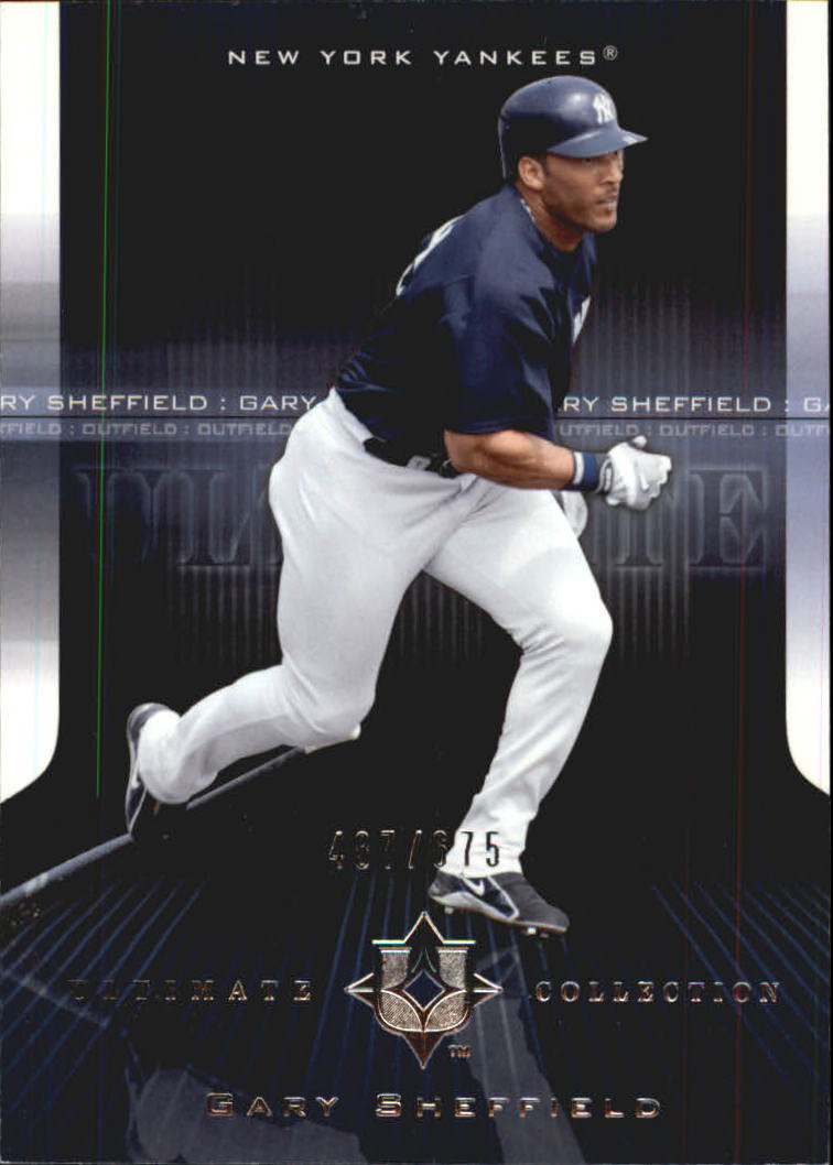2004 Ultimate Collection #72 Gary Sheffield
