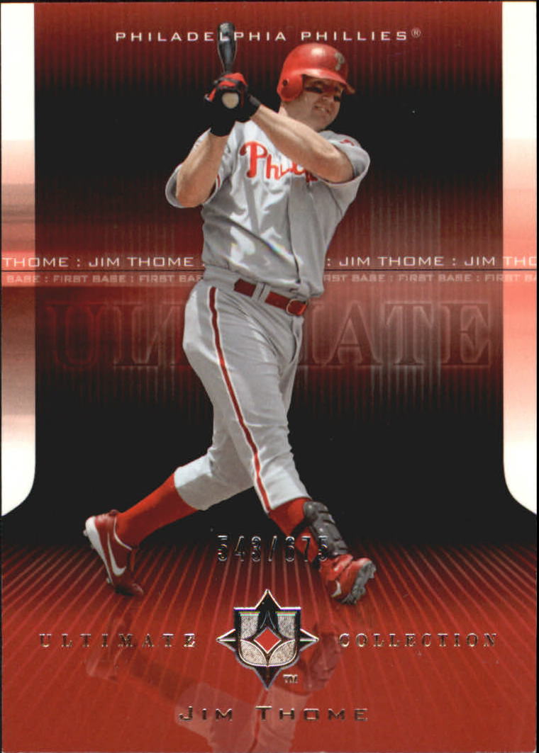 2004 Ultimate Collection #83 Jim Thome
