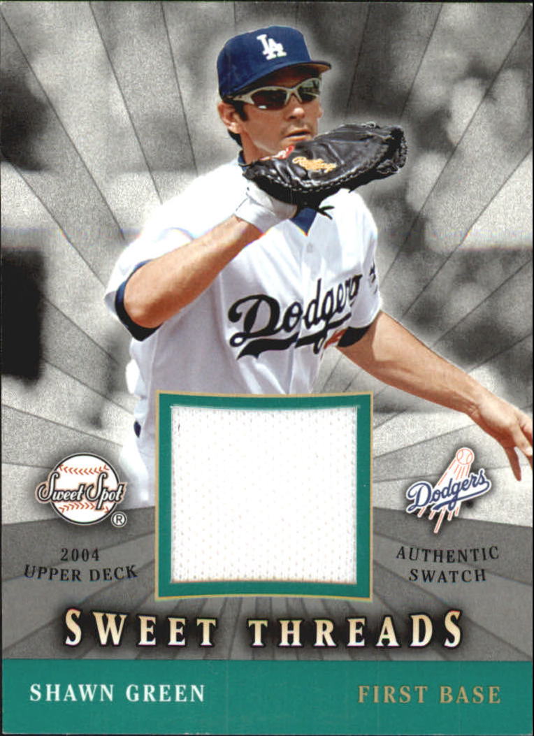 2004 Sweet Spot Sweet Threads #STSSG Shawn Green