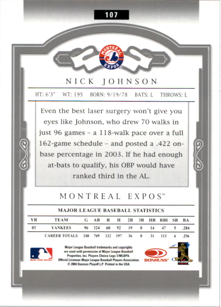 B6846- 2004 Donruss Classics BB #s 1-210 +Inserts -You Pick- 15+ FREE US SHIP - Picture 205 of 301