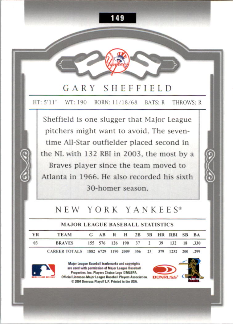 B6846- 2004 Donruss Classics BB #s 1-210 +Inserts -You Pick- 15+ FREE US SHIP - Picture 287 of 301
