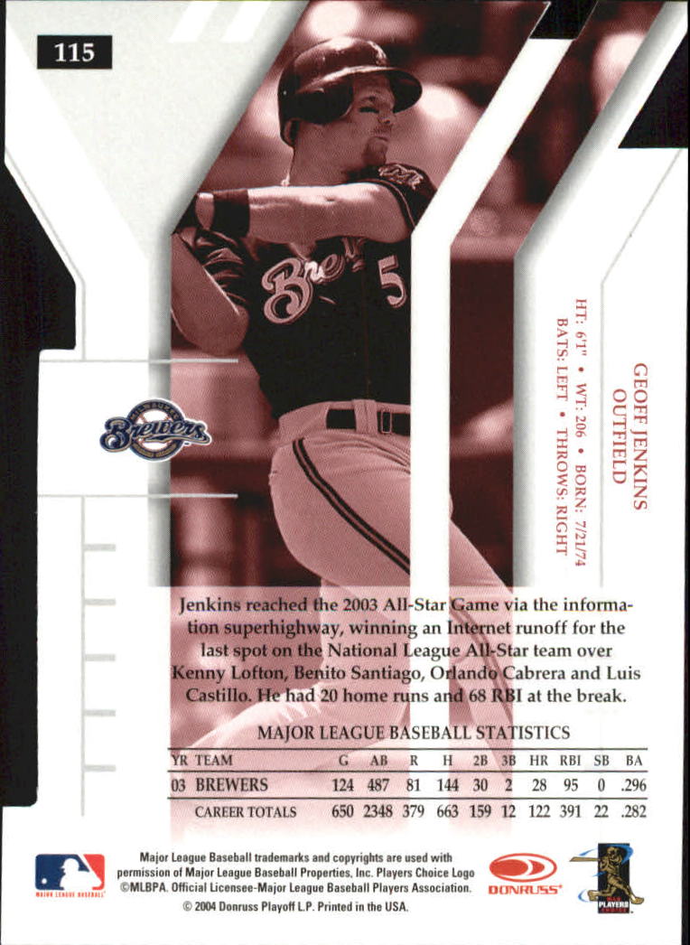 Sports Card Back