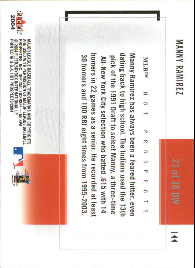 Sports Card Back
