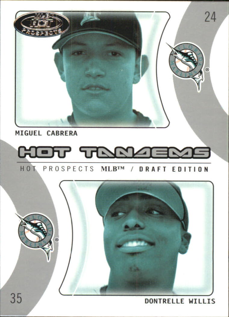 2004 Hot Prospects Draft Tandems #10 M.Cabrera/D.Willis