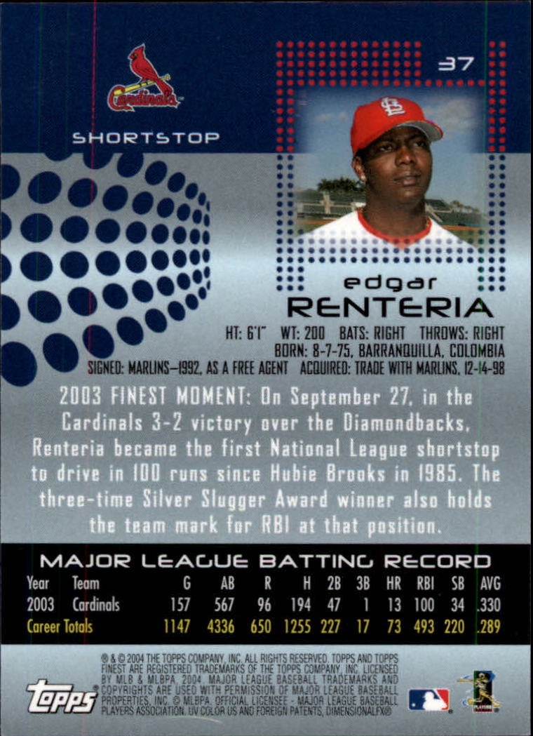 Sports Card Back
