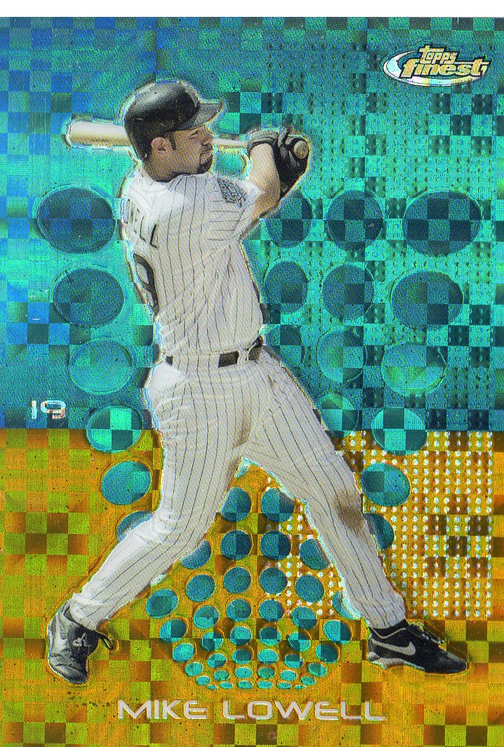 2004 Finest Uncirculated Gold X-Fractors #57 Mike Lowell