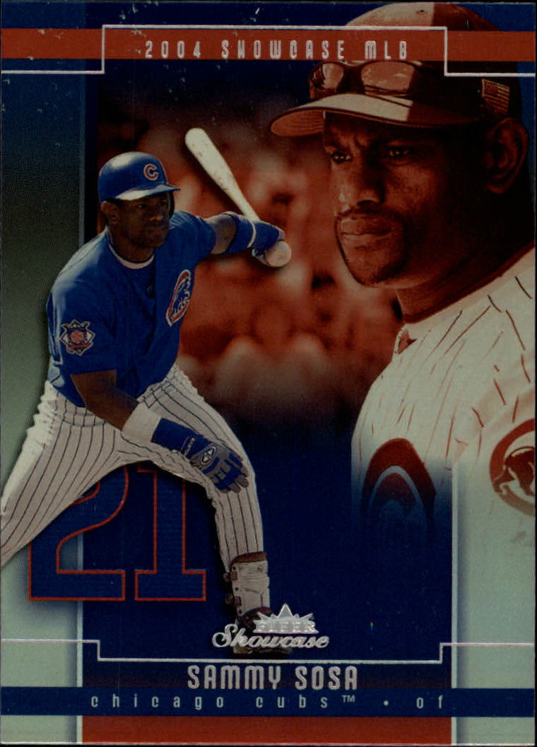 Fleer Sammy Sosa Chicago Cubs Baseball Sports Trading Cards