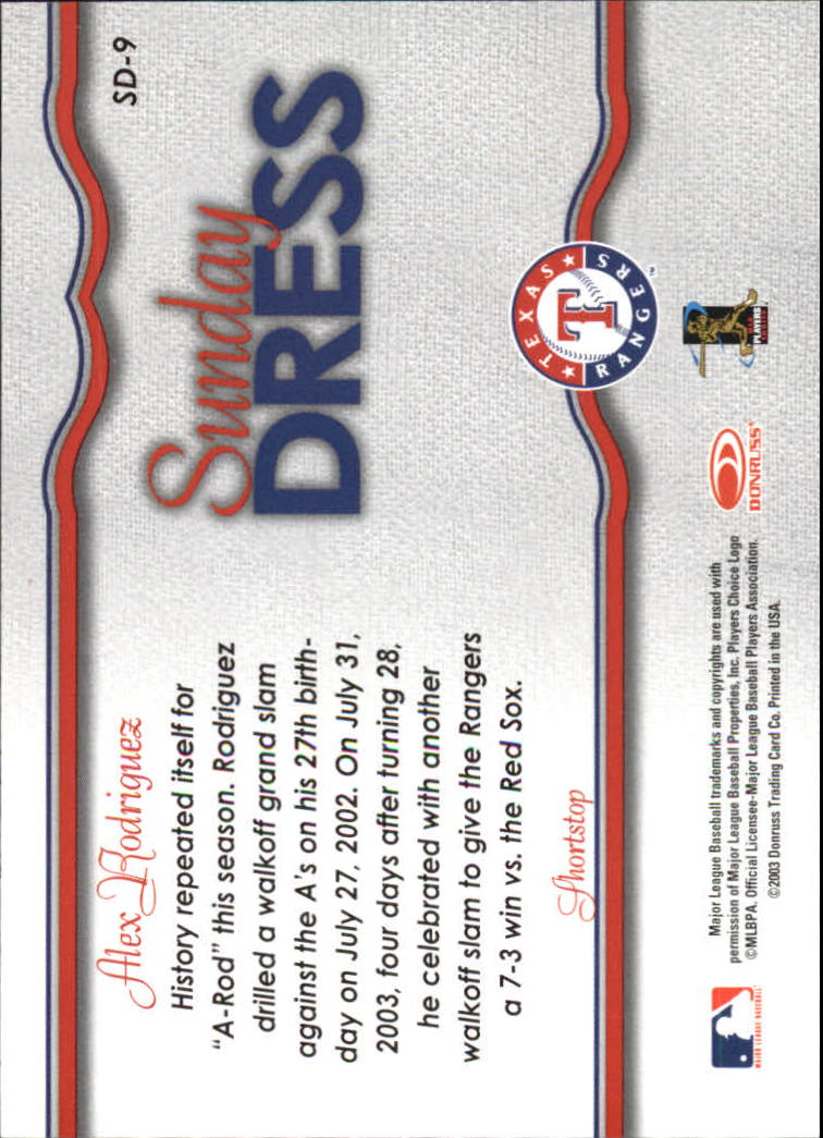 Sports Card Back